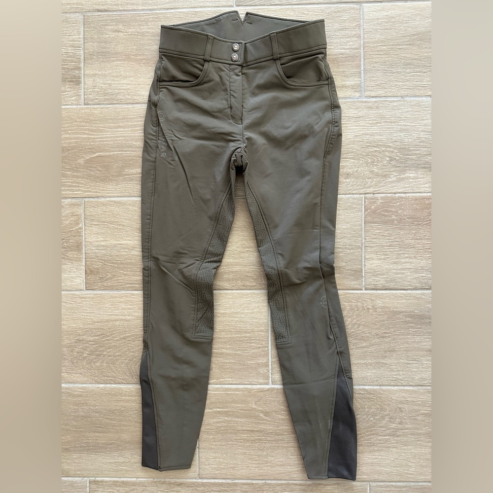 Montar high rise breeches, full seat, brown, size 38, very good used condition